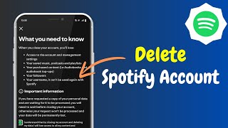 Spotify ka account kaise delete Karen  Spotify ka account delete karne ka tarika [upl. by Inttirb659]