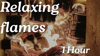 FUOCO CAMINO RILASSANTE The best Relaxing noise of flames ASMR 1 hour [upl. by Nadler]