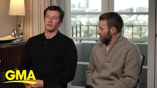 Joel Edgerton and Callum Turner talk The Boys in the Boat [upl. by Hercules]