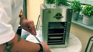 Oberhitzegrill Jamestown BRAD Grill für 300 Euro  Unboxing  030 BBQ [upl. by Tsyhtema928]