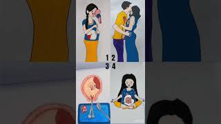 4 deep meaning video about pregnancy time part 34art drowing viralvideo animationvideo [upl. by Elma]