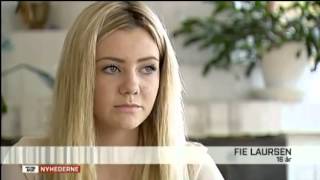 Mobning  Fie Laursen i tv2 Oktober 2012  Amanda Todd [upl. by Naillik475]