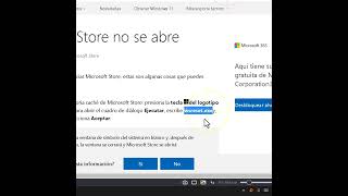 Solución Microsoft Store no se abre o se bloquea [upl. by Nylatsyrk]