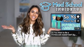 PHYSICIAN ASSISTANT Reacts So you Want to be a Physician Assistant  Med School Insiders [upl. by Nohsreg]