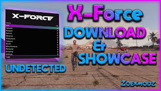 XForce MODMENU DOWNLOADTUTORIAL  SHOWCASE  UNDETECTED PCGTA [upl. by Downall418]