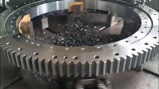 Slewing Bearing Rotation Test before Shipping [upl. by Anekahs125]