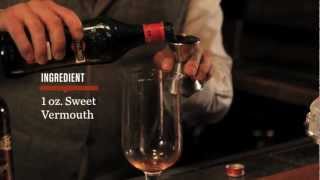 How to Make a Classic Manhattan  Speakeasy Cocktails [upl. by Pail]