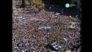 Galtieri en la Plaza de o “si quieren venir que vengan” 1982 [upl. by Congdon]