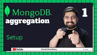 Learn Mongodb aggregation Pipelines  setup [upl. by Doralin]