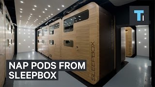 These sleep pods are perfect for layovers [upl. by Kamaria]