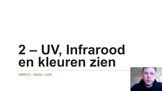 3MAVO  NaSk  Licht 2  UV Infrarood amp kleuren zien [upl. by Repsag]