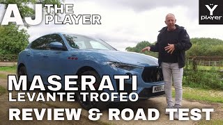 Maserati Maestro New Maserati Levante Trofeo Review amp Road Test [upl. by Akeemat]