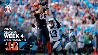 Cincinnati Bengals vs Carolina Panthers Game Highlights  NFL 2024 Season Week 4 [upl. by Anor]