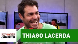 Thiago Lacerda relembra jogo com Zico e se diverte na Jovem Pan  Esporte em Discussão [upl. by Abert]