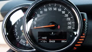 MINI Cooper S F56 20 192 KM  acceleration 0140 kmh [upl. by Niasuh]