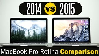 2015 Macbook Pro Retina Vs 2014 Macbook Pro Retina  Speed Test [upl. by Hooke]