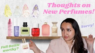 Thoughts on Recent Perfumes Full Bottle Worthy Dupes Womens Perfumes New Releases [upl. by Ecnaled905]