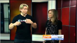 Lagree Fitness  Sebastien Lagree talks to Global TV  Toronto [upl. by Blakelee]