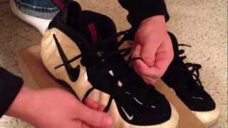 How To Lace Foamposites [upl. by Charil58]