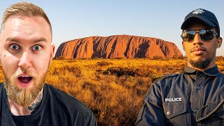 Visiting Uluru The Worlds Biggest Rock The Police Kicked Us Out [upl. by Welby149]