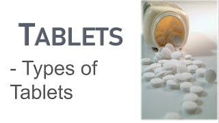 Types of tablets [upl. by Mayram]