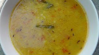 Vegan Vegetarisches Indisches Rezept Moong Dal  gelbe Mungbohnen Eintopf [upl. by Notsag]