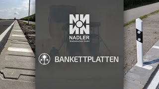 NADLER Bankettplatten für sicheres und langlebiges Bankett [upl. by Alleacim]