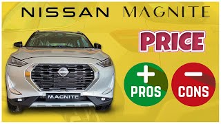 Nissan Magnite  Price List  Positives amp Negatives  In 2022  ARAUTOMOTIVES [upl. by Megen]