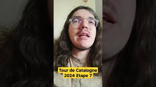 🚴‍♂️Tour de Catalogne 2024🇪🇸  Étape 7 Arrivée cycling cyclisme sport voltacatalunya [upl. by Haroved]