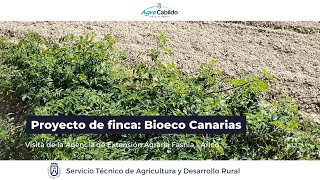 Visita al proyecto Bioeco Canarias desde la Agencia de Extensión Agraria de Arico  Fasnia [upl. by Adiuqal447]