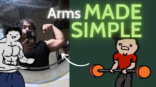 You can build MASSIVE arms Dont mess it up [upl. by Yzzik]