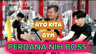 PERDANA GYM KOCAK BANGET COY  Mengecilkan perut dan memperbesar otot  sehat jasmani dan rohani [upl. by Leahcimnoj]