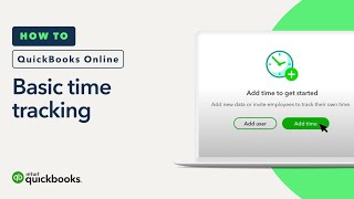 How to use basic time tracking in QuickBooks Online [upl. by Nired]