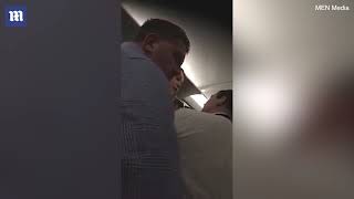 Woman is thrown off plane for explosive foul mouthed tirade [upl. by Ignatius]