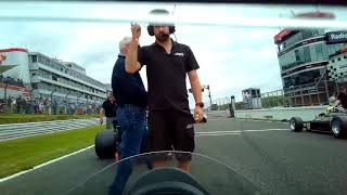 Onboard F1 McLaren MP41 with Steve Hartley [upl. by Barthel536]