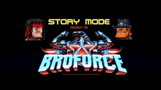 Broforce  Mission 09 Irakistan Campaign Mode [upl. by Muiram]