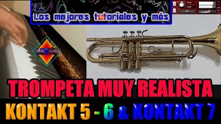 TROMPETA REAL CON ARTICULACIONES Instrumentos Musicales Virtuales para PC Y MAC Vst Kontakt 🎼🎹🎷🎺😱😍 [upl. by Chambers327]