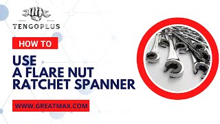 What is a flare nut ratchet spanner and how to use it Click on the video to learn more [upl. by Michiko721]