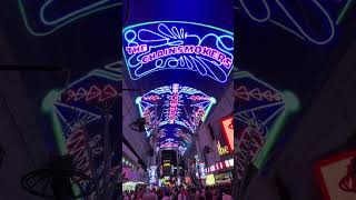 Checking out Fremont Street in Vegas [upl. by Nazario]