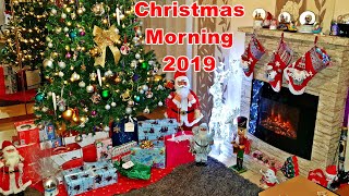 CHRISTMAS MORNING SPECIAL Opening Presents 20192020 [upl. by Aitsirt]