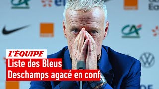 Liste des Bleus  Comprenezvous lagacement de Deschamps à propos du poste de latéral droit [upl. by Eldnek]