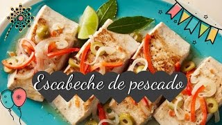 COMO PREPARAR ESCABECHE DE PESCADO [upl. by Skillern178]