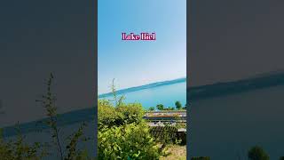 A quick look at BielBienne Switzerland 🇨🇭 switzerland bienne lake nature travel swisslake [upl. by Adnael]