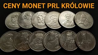 Ceny monet PRLu Królowie ceny na Listopad 2021 numizmatyka 50 złotych 100 złotych 500 złotych [upl. by Axela]