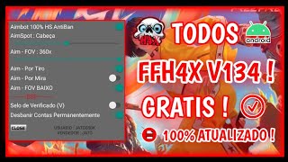 😱SAIU😱 MOD MENU FFH4X V134 CRACKED FF 1105X 100ANTBLACKLIST  ANTIBAN [upl. by Tristam]