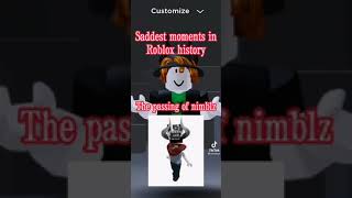 Saddest Moments in Roblox History Part 2 [upl. by Naujit541]