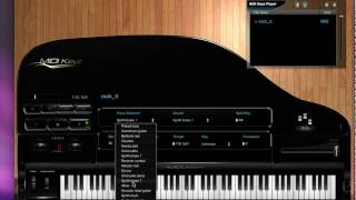 5  MIDIKeyz Tutorial  Using MultiChannel MIDI Files [upl. by Ladiv618]