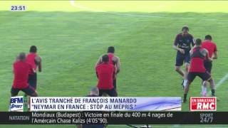 After Foot du dimanche 3007 – Partie 44  Lavis tranché de François Manardo sur Neymar [upl. by Sandro]