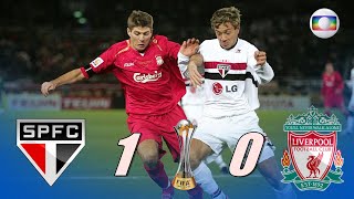 SÃO PAULO X LIVERPOOL MELHORES MOMENTOS  MUNDIAL 2005 FIFA WORLD CLUB CUP [upl. by Jonell127]