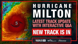 TRACKING HURRICANE MILTON Latest Track Live QampA on Florida Impacts  Tracking the Tropics [upl. by Becht414]